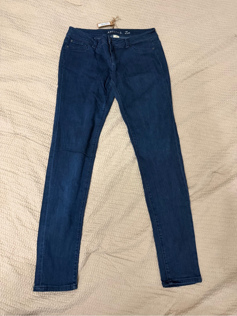 Arden B. Dark Blue Skinny Jeans